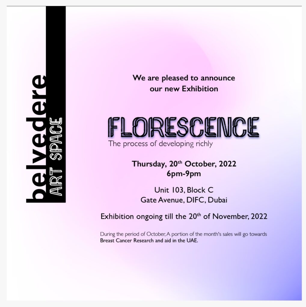 Belvedere Art Spaces inaugural exhibition, Florescence